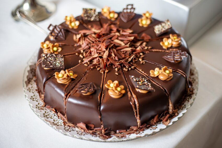 Elegant Chocolate Celebration Cake