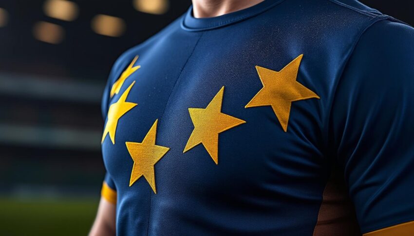 découvrez le maillot de rugby toulouse 6 étoiles, un symbole de fierté pour les passionnés du rugby. plongez dans l'héritage et la tradition du club tout en affichant votre soutien avec ce maillot emblématique.