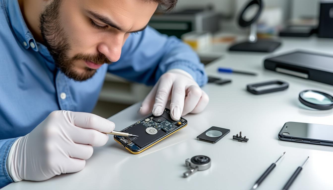 découvrez les étapes simples et efficaces pour réparer un iphone x ayant un écran noir après une chute. suivez notre guide pour diagnostiquer le problème et retrouver un smartphone fonctionnel rapidement.