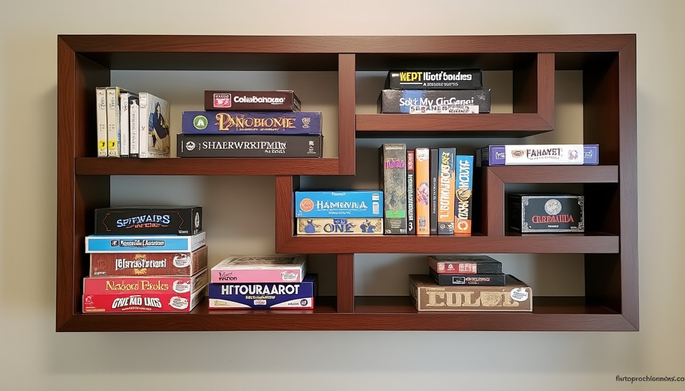 découvrez des astuces simples et efficaces pour organiser et ranger vos jeux de société dans une armoire encombrée, afin de gagner de la place et retrouver vos jeux facilement.