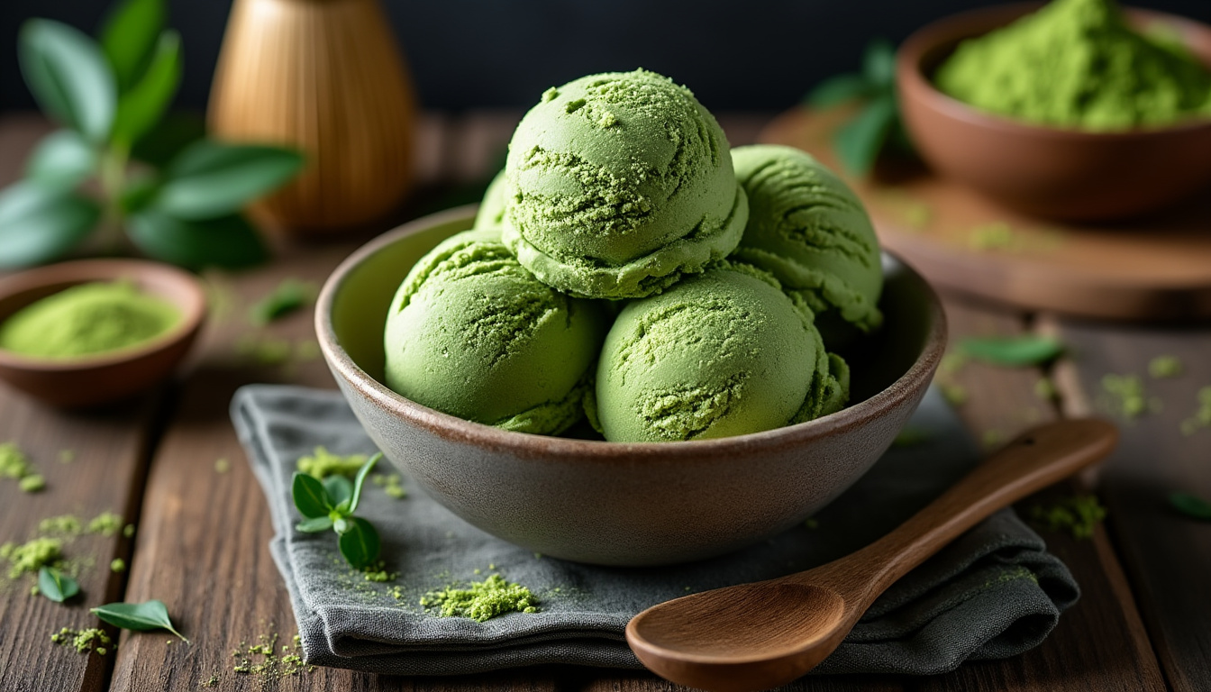 découvrez comment préparer une délicieuse glace au thé matcha sans sorbetière, une recette healthy et savoureuse idéale pour se rafraîchir en été. facile à réaliser, ce dessert original allie douceur et bienfaits du matcha.