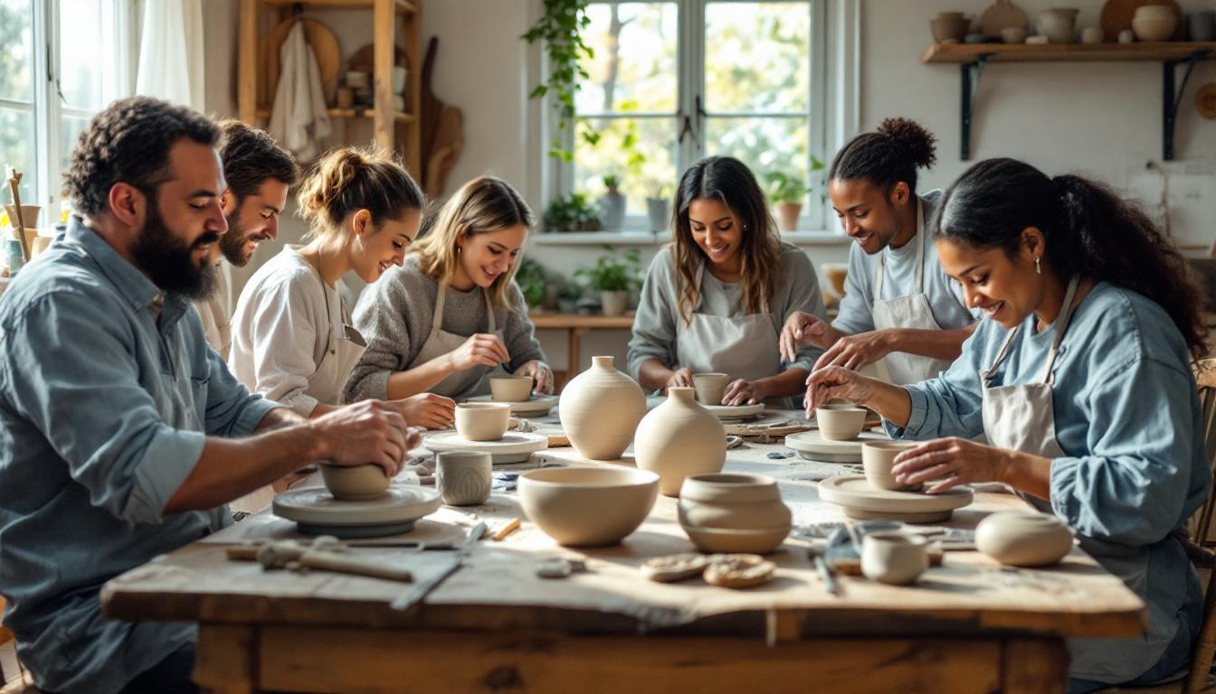 découvrez notre sélection des 5 meilleurs kits de poterie pour débutants, parfaits pour explorer la céramique et libérer votre créativité facilement.