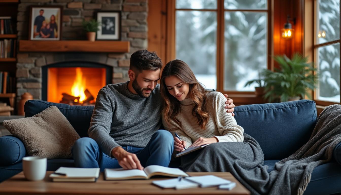 exprimez votre amour avec une déclaration passionnée au nouvel an, le moment idéal pour sceller vos sentiments et commencer l'année en beauté.