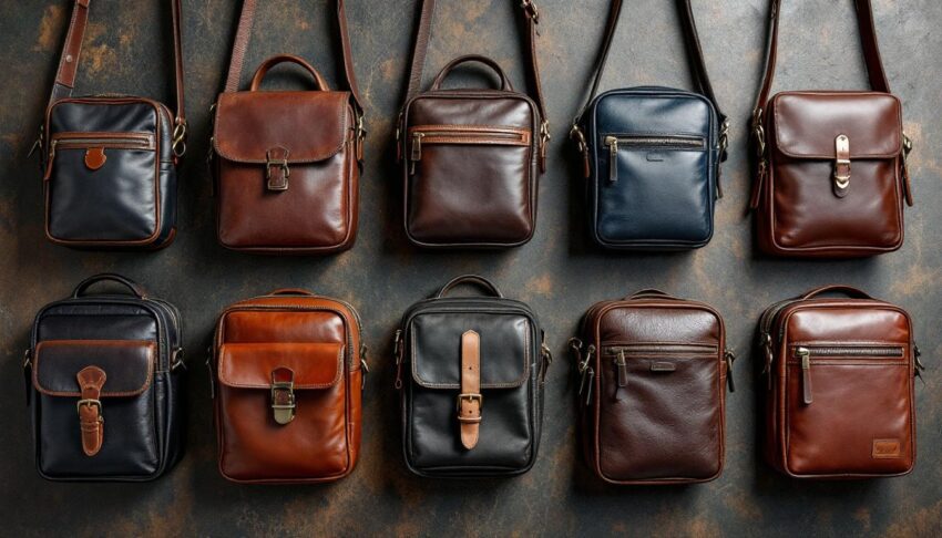 explorez notre sélection exclusive des 10 meilleures marques de sacs bandoulière pour homme à adopter cette saison et alliez style et praticité.