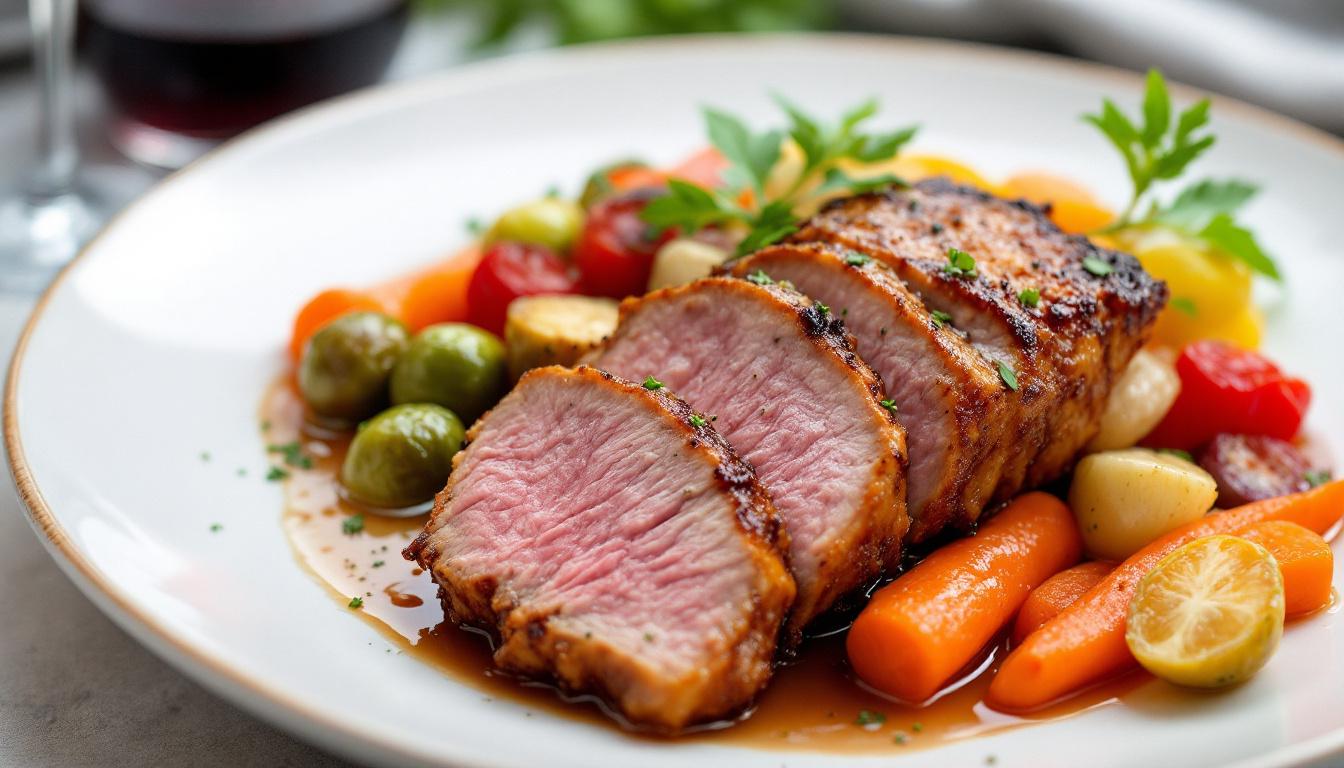 apprenez à préparer un magret de canard parfait grâce à nos conseils en ligne et impressionnez vos invités avec un repas délicieux et mémorable.