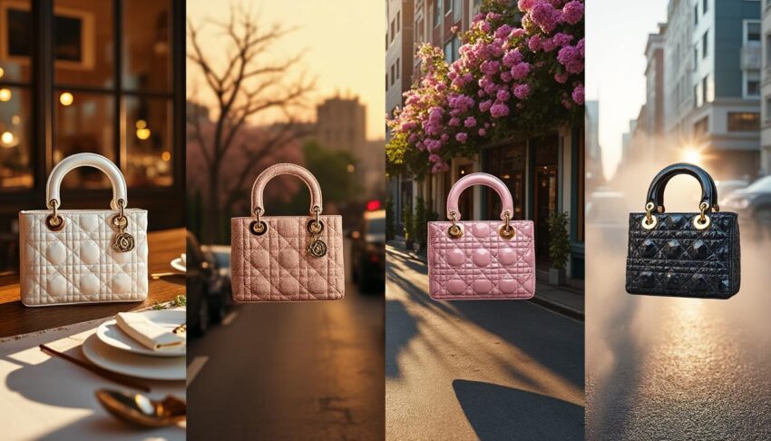 découvrez les diverses variations du sac lady dior de dior, un modèle iconique adapté à chaque style et occasion.