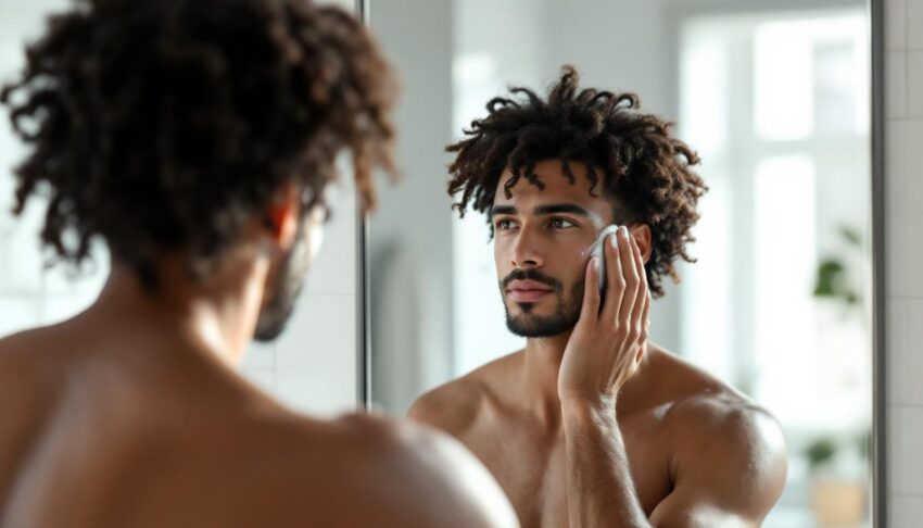 découvrez nos conseils et soins spécialement conçus pour sublimer les cheveux frisés des hommes, alliant hydratation, définition et style naturel.
