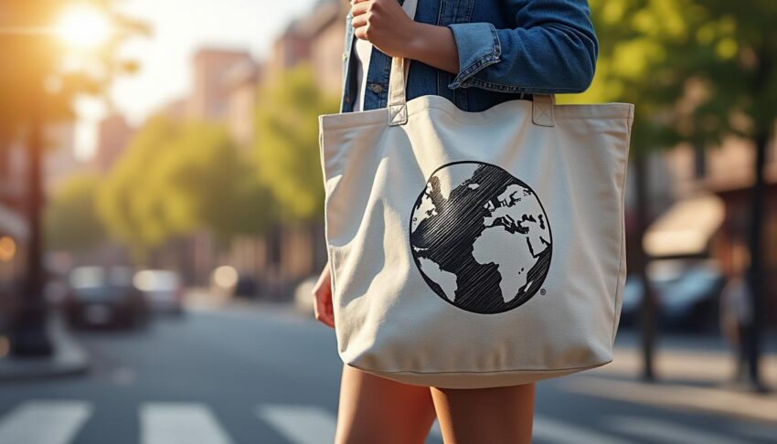 découvrez notre sac cabas sérigraphié personnalisable, alliant style unique et originalité. transformez votre look avec un accessoire qui vous ressemble.