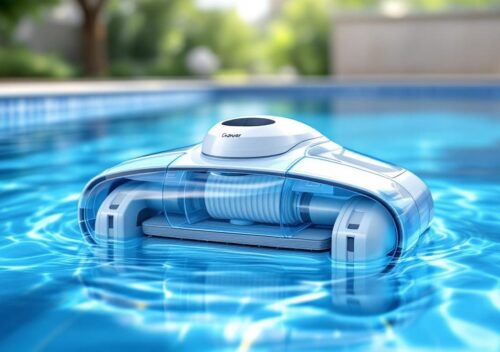 découvrez l'aspirateur de piscine avec filtre intégré, l'outil indispensable pour maintenir une eau claire et saine facilement et efficacement.