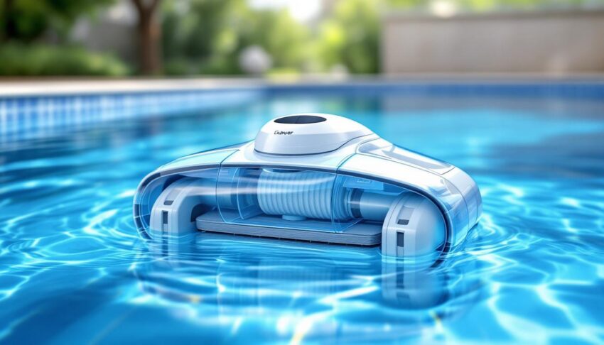 découvrez l'aspirateur de piscine avec filtre intégré, l'outil indispensable pour maintenir une eau claire et saine facilement et efficacement.