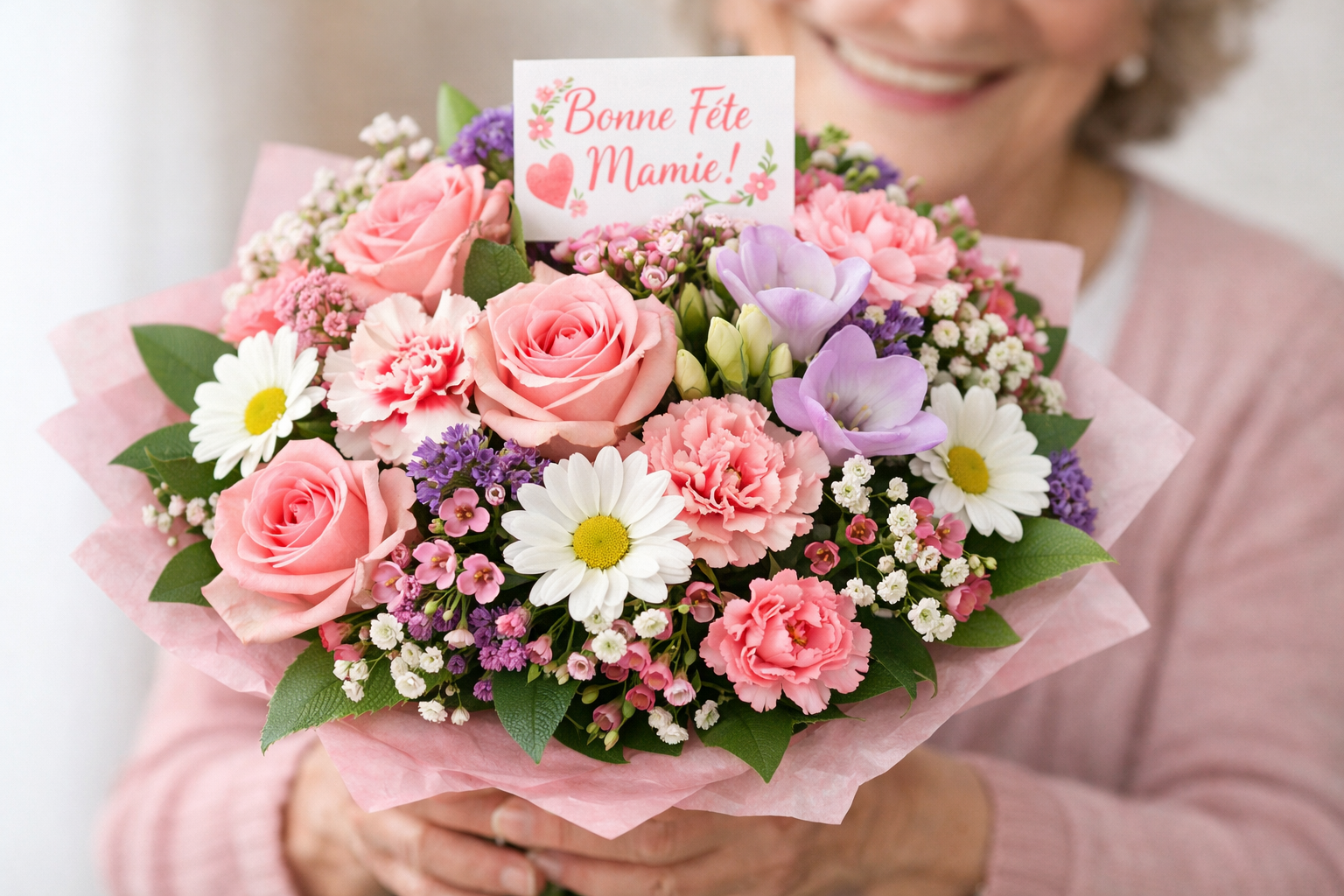 fleur pour grands-mères