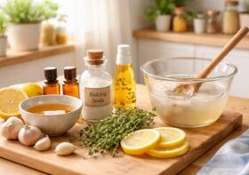 Antifongiques naturels maison : astuce pour un traitement économique et efficace