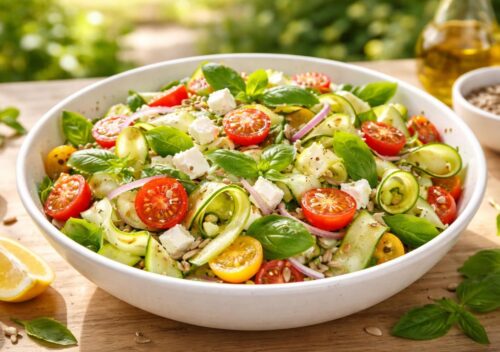 découvrez comment les courgettes crues peuvent sublimer vos salades d'été avec leurs saveurs fraîches et leurs nombreux bienfaits pour la santé.