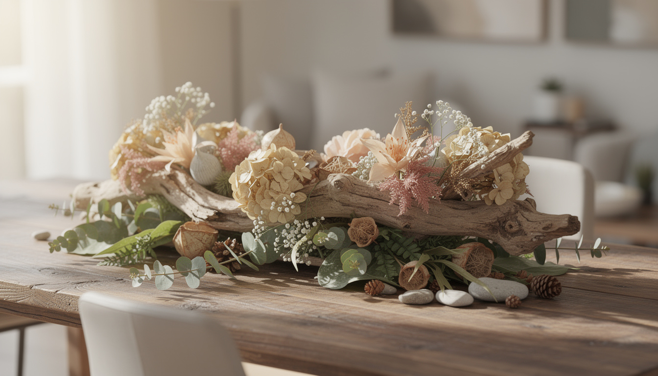 découvrez notre guide pratique pour choisir les matériaux naturels idéaux pour créer un centre de table élégant et harmonieux.
