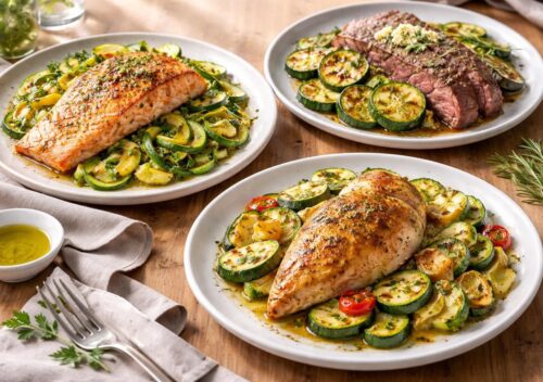 découvrez les meilleures recettes associant viande ou poisson avec des courgettes pour des plats savoureux et équilibrés à essayer dès aujourd'hui.
