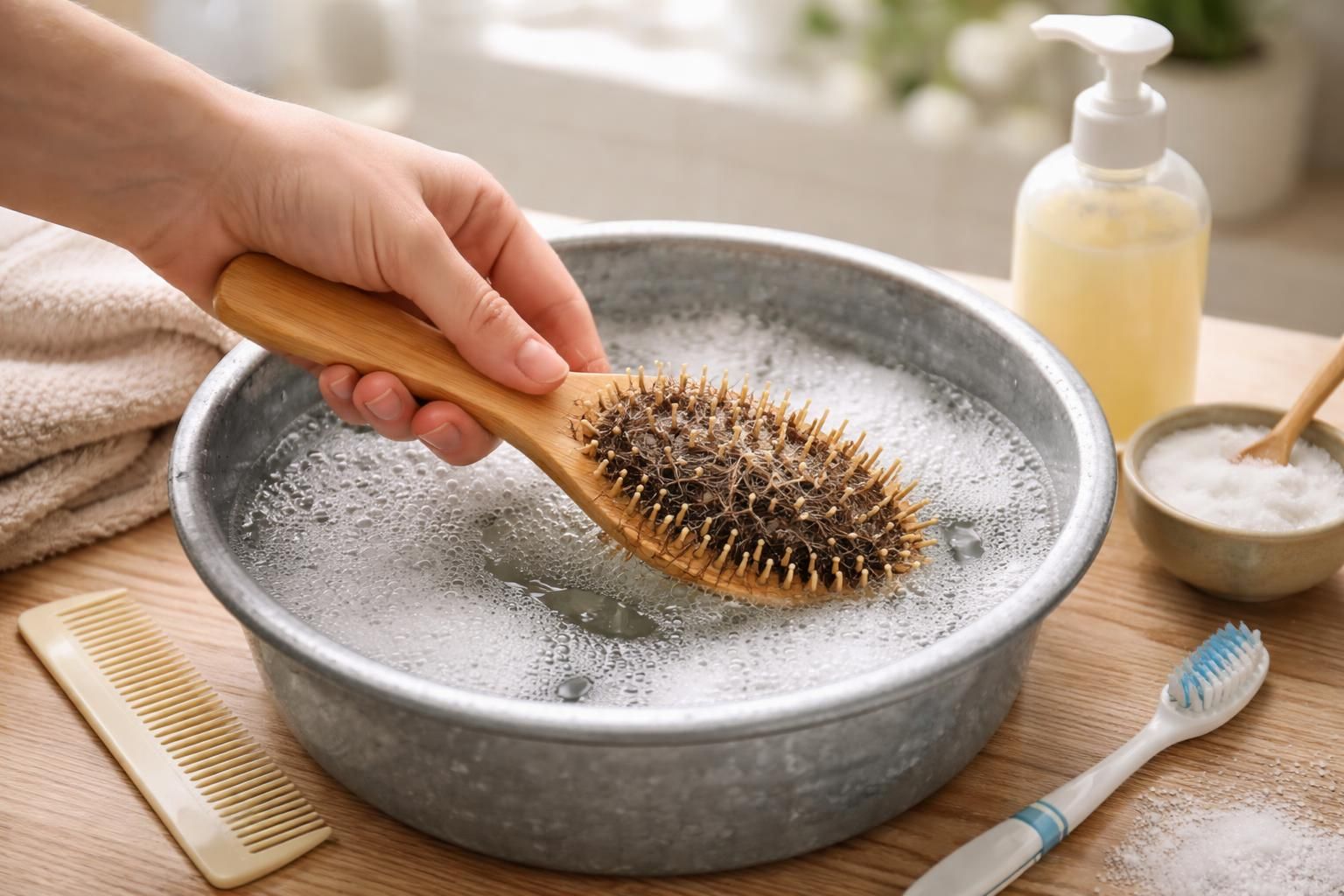 Comment Nettoyer Brosse à Cheveux
