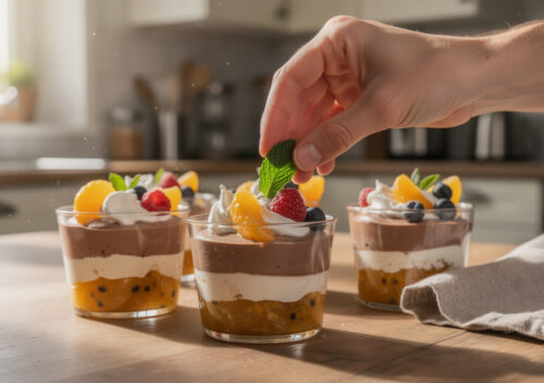 apprenez à préparer des desserts en verrines individuelles parfaits à chaque fois grâce à nos astuces simples et efficaces. idéal pour impressionner vos invités avec élégance et gourmandise.