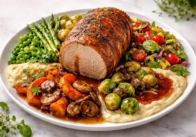 Découvrez avec quoi accompagner un rôti de porc selon les saisons
