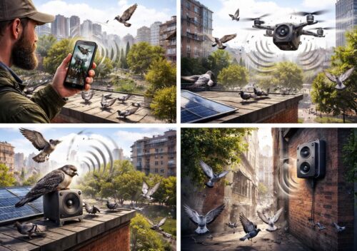 découvrez les différentes méthodes pour utiliser le cri du faucon afin de chasser efficacement les pigeons en milieu urbain, en préservant l'équilibre de la ville.