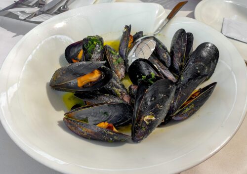 réchauffer des moules