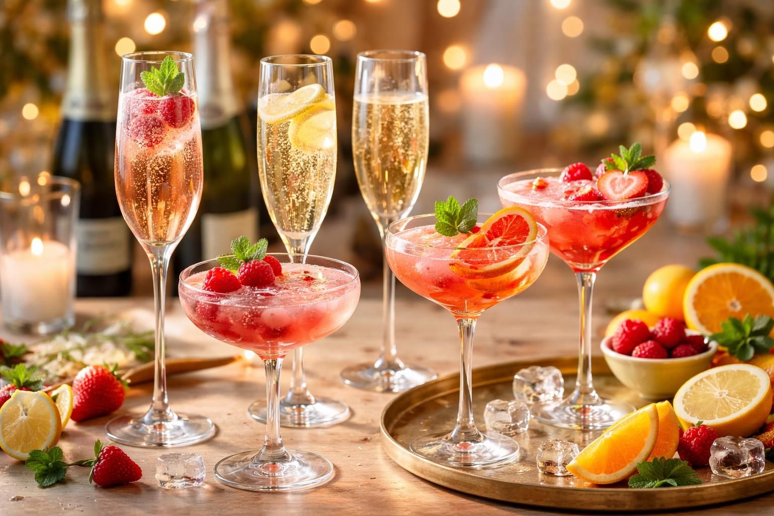 découvrez des idées créatives de cocktails à base de prosecco pour égayer vos célébrations et surprendre vos invités avec des saveurs pétillantes et festives.