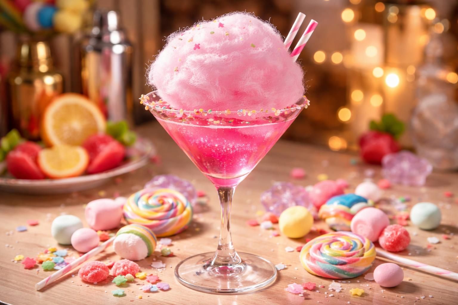 découvrez comment préparer un cocktail bonbon barbapapa original et savoureux pour impressionner vos invités lors de votre prochaine soirée.