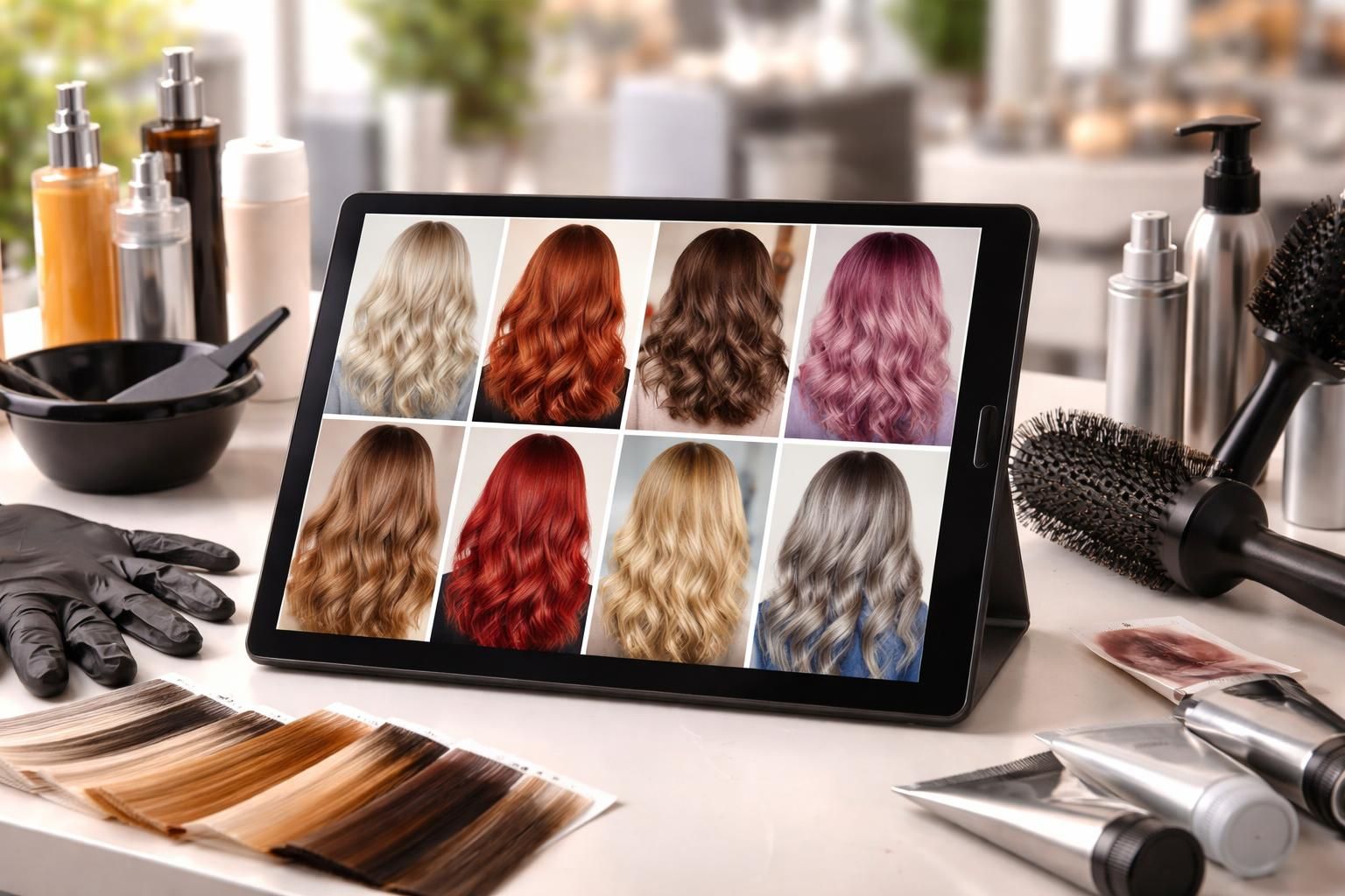 découvrez des recettes colorées inspirées de la coiffure, facilement accessibles et archivées sur votre tablette samsung grâce à une méthode pratique et innovante.