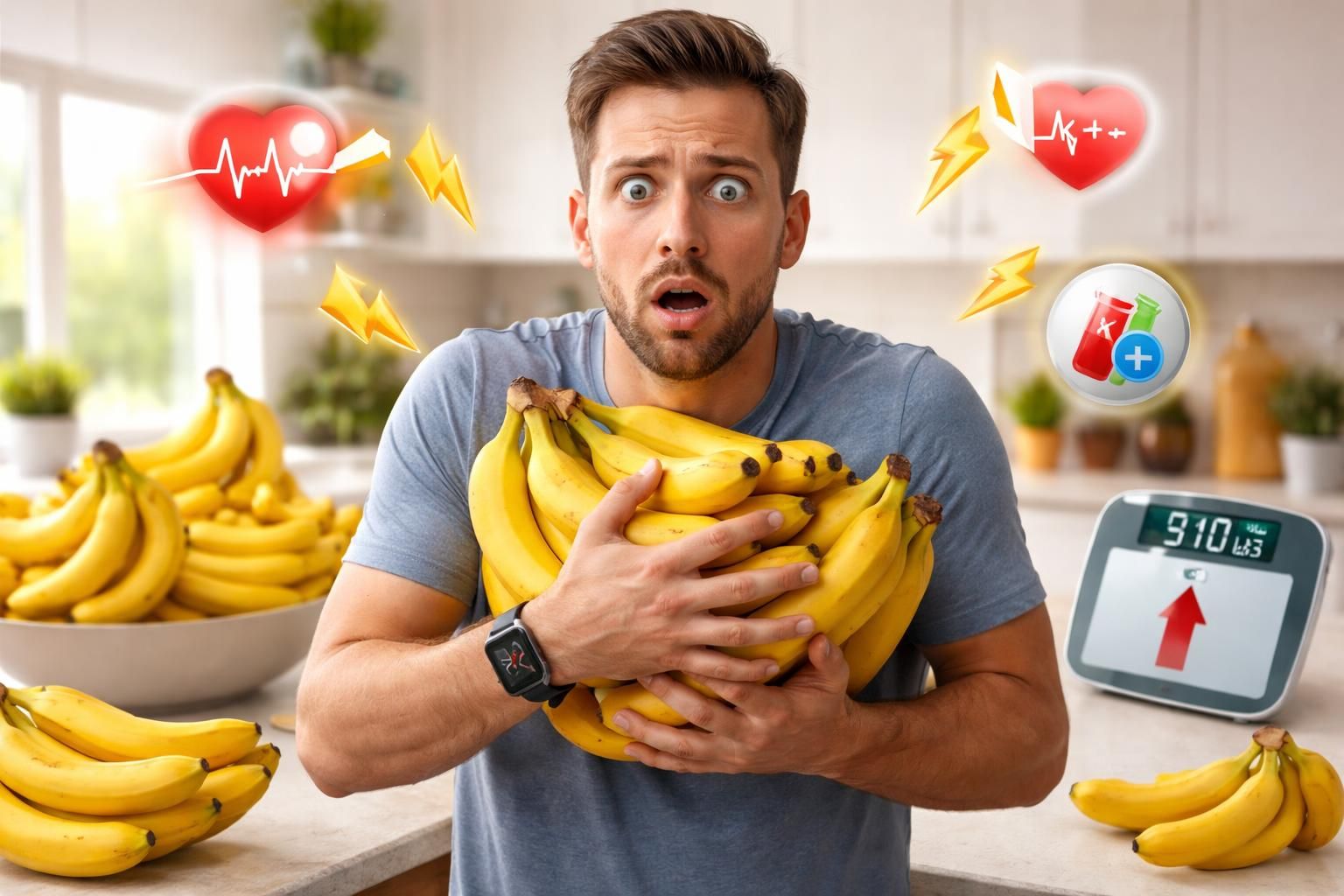 découvrez les risques liés à une consommation excessive de bananes et comment cela peut affecter votre santé. informez-vous sur les précautions à prendre pour bien profiter de ce fruit.