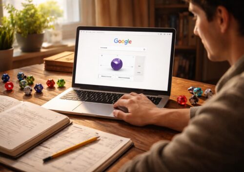 découvrez comment utiliser google pour lancer un dé, une méthode simple et pratique idéale pour les amateurs de jeux de rôle.