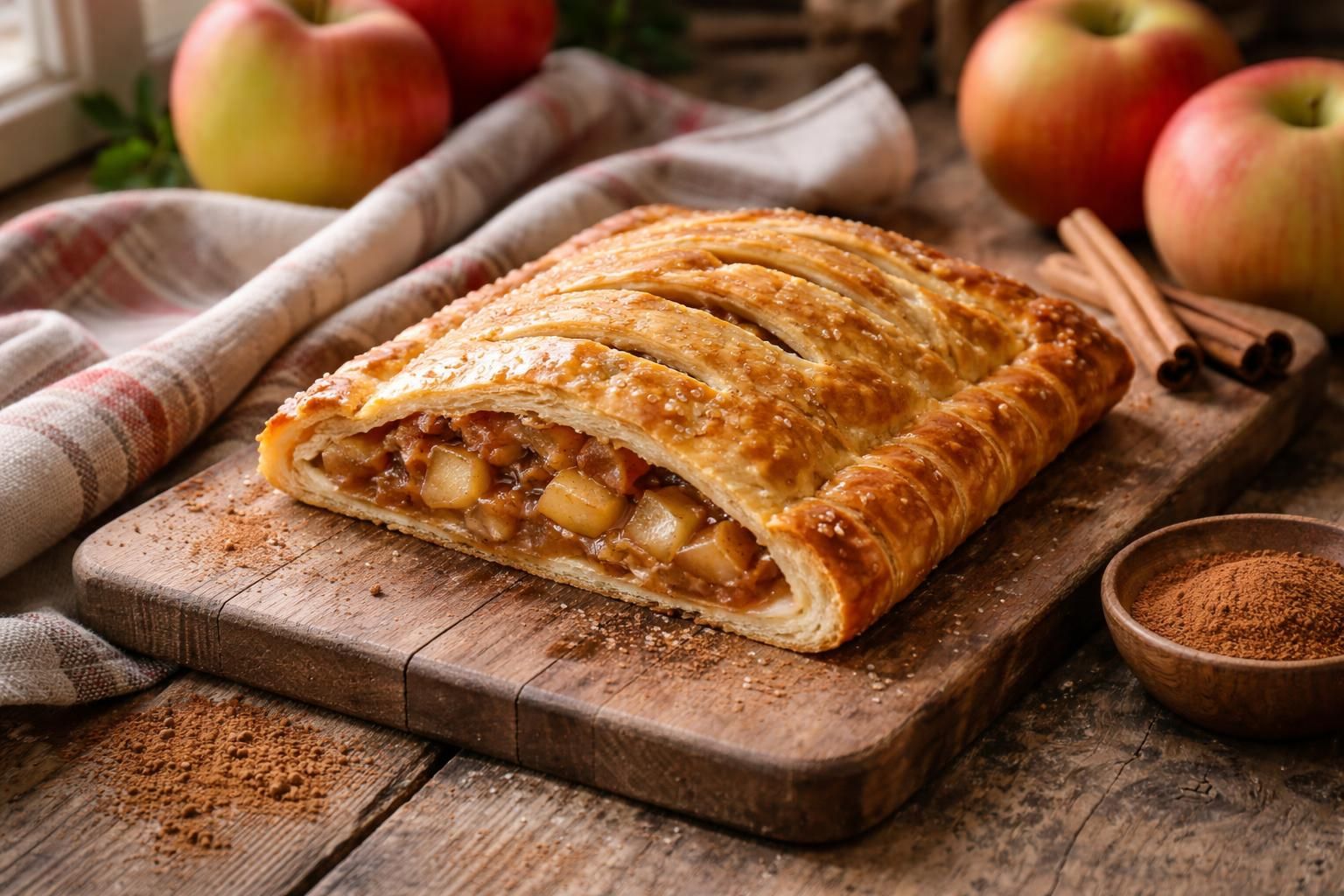 apprenez à préparer un chausson aux pommes à l'ancienne fait maison, croustillant et savoureux, grâce à notre recette traditionnelle facile à suivre.