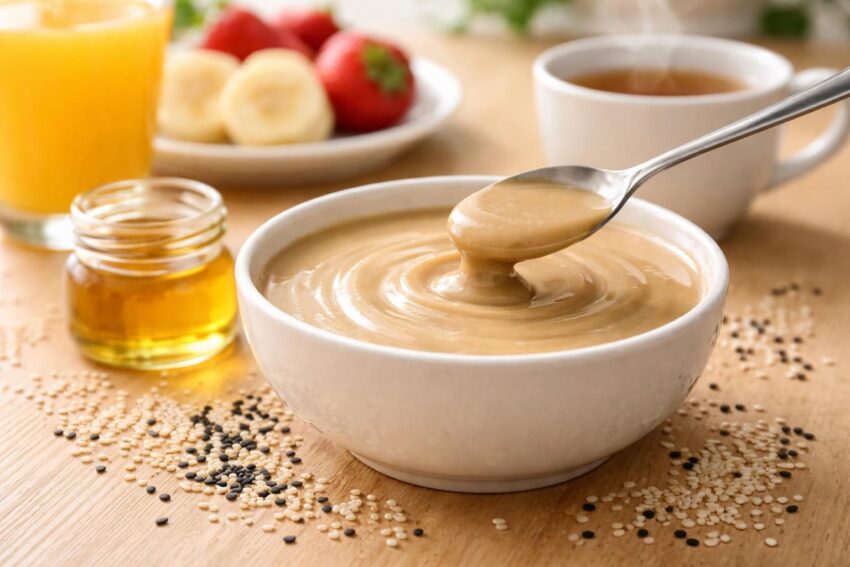 découvrez une recette rapide de purée de sésame pour un petit déjeuner sain et énergétique, riche en bienfaits pour votre santé.